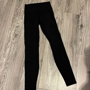 Lululemon Black High-Waisted Leggings